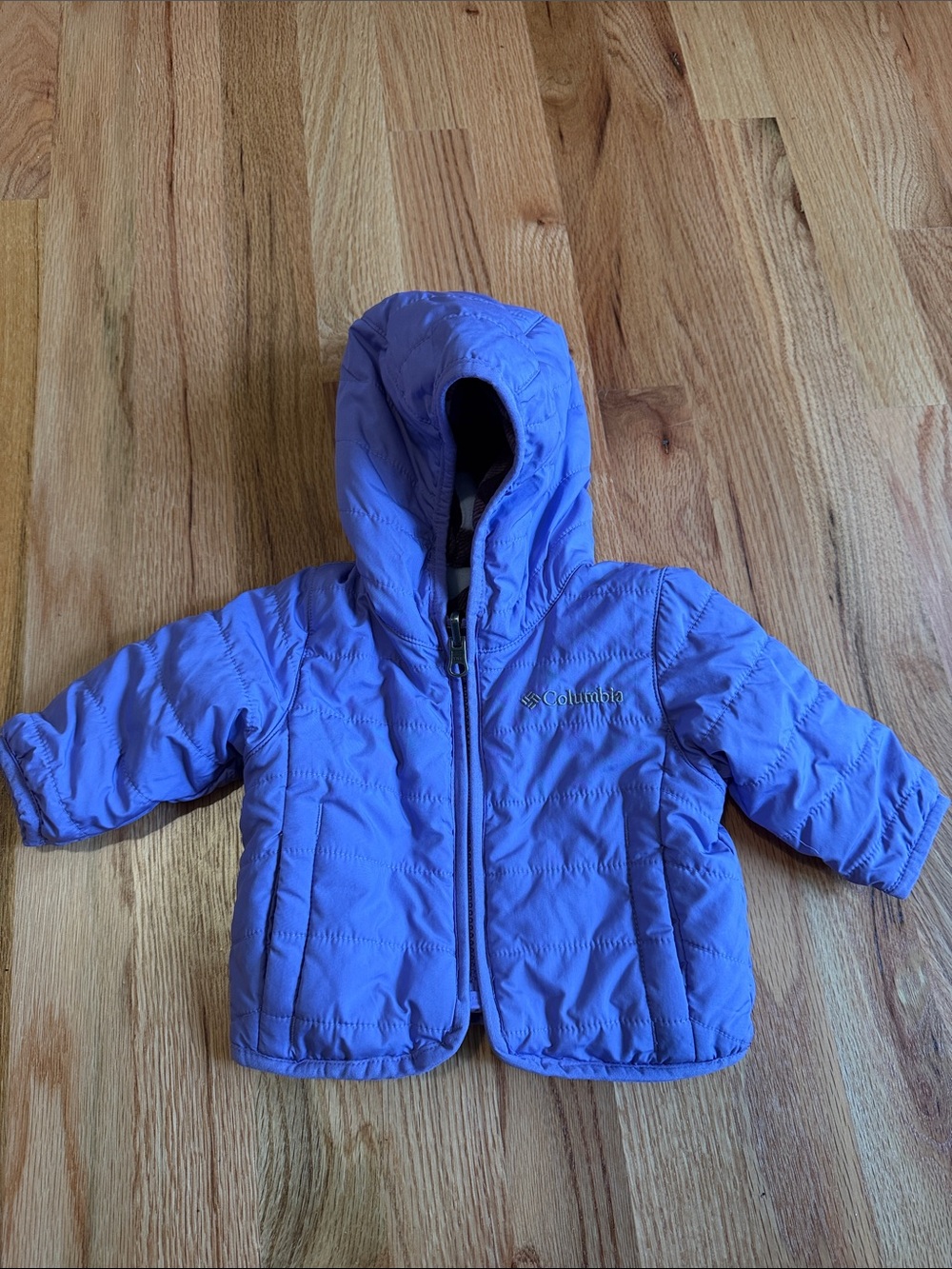 Columbia Toddler Lilac Hooded Puffer Jacket